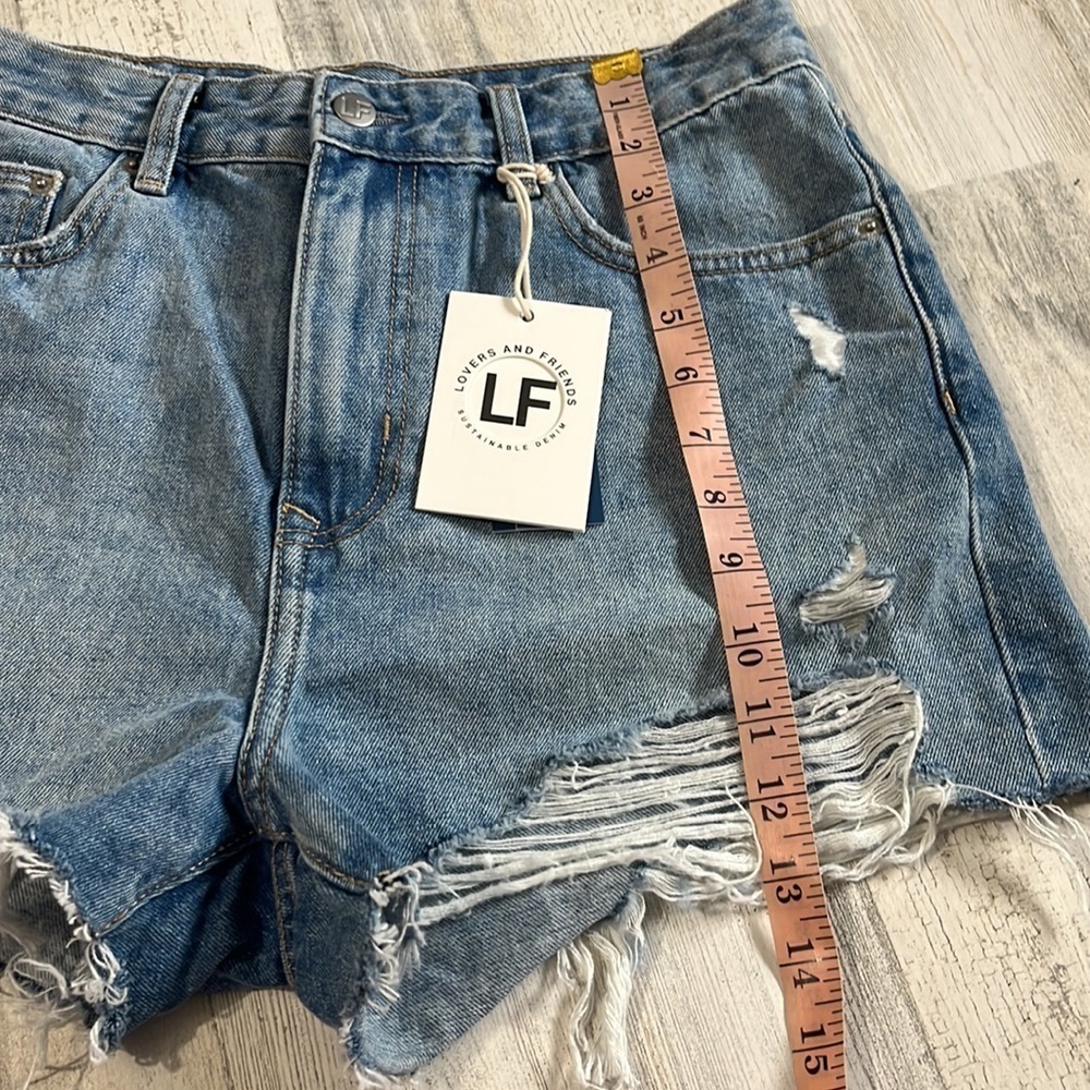 Lovers + Friends Peyton Jack High Rise Cut Off Shorts Size 29 NWT - Picture 15 of 15